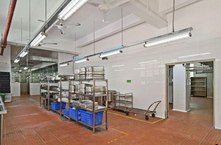 南山科技园附近，现成中央厨房1600平，可明火