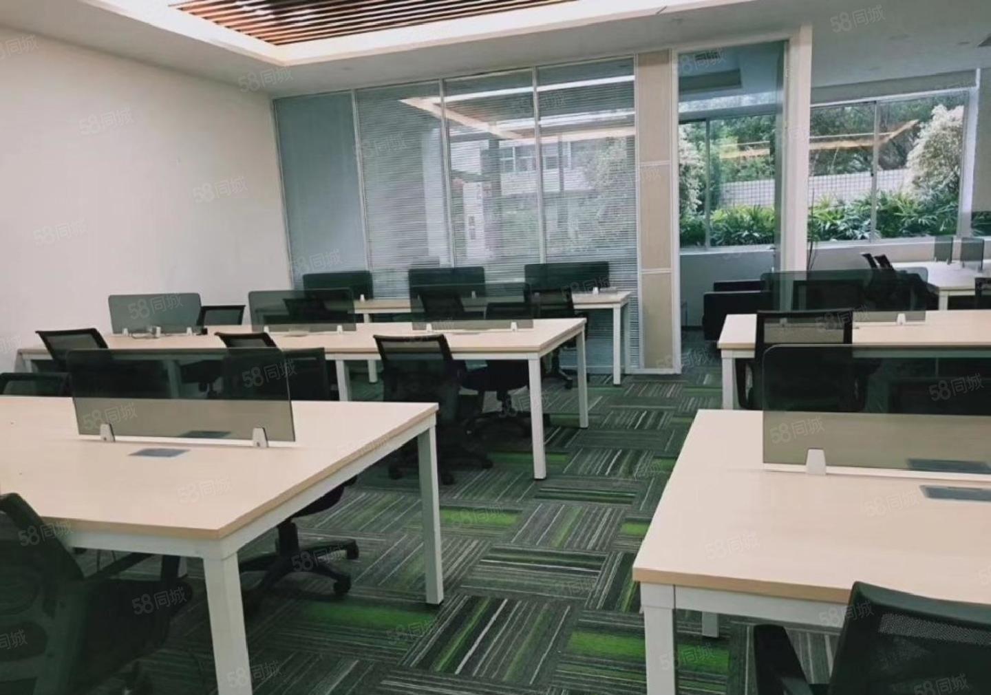 科技园北区 345平特价65元 带家私 可备案 园林式办公