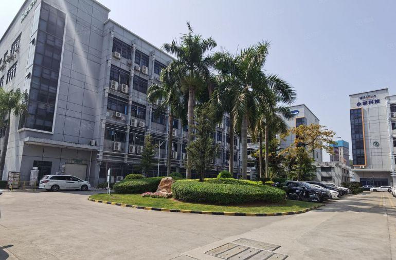 西丽阳光工业区新出二楼600平厂房带装修 大小可分