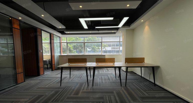 南山科技园花园式办公环境 新装修的厂房办公室 100平带家私