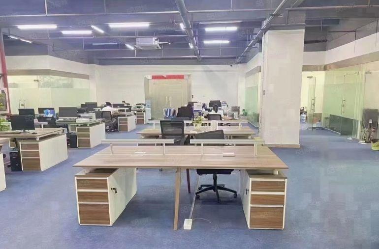 龙华大浪高新科技园新出独栋独院厂房6480平，原房东，无公摊