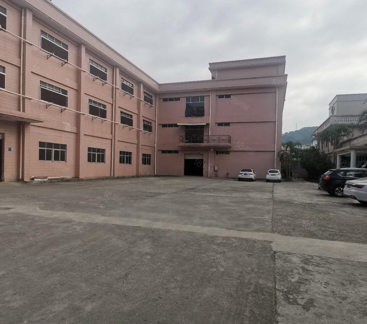 凤岗五联花园式独门独院L型厂房9450平米三层可分租