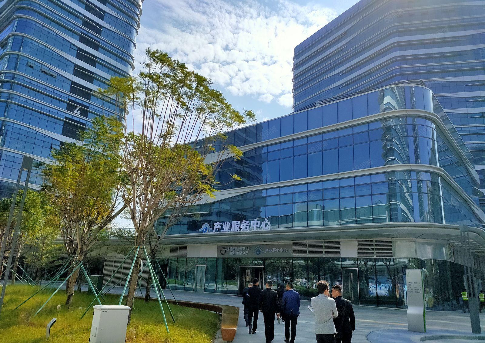 福田地铁口全新写字楼100平至2000平方大小面积出租带装修